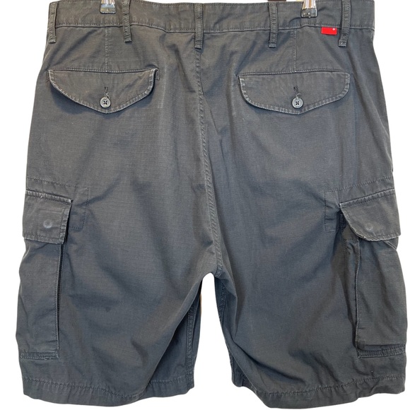Levis Cargo Shorts Mens Ripstop Black Inseam 9 - Picture 2 of 10